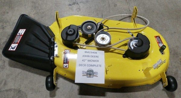 John Deere 42 mower deck complete ONLY FITS Z225 mowers BM23408