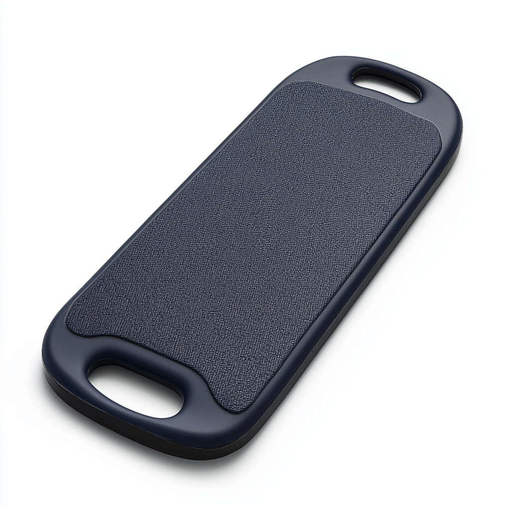 Bonyx Swimming Kickboard - High Density EVA Foam Training Aid with Hand Grips for Adults & Teens - Navy Blue - Professional Grade