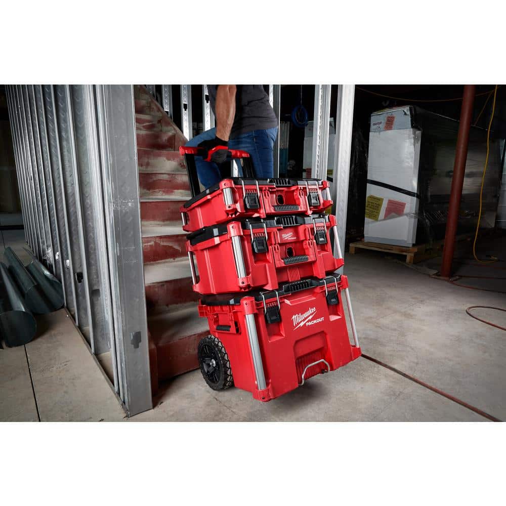 PACKOUT 22 in. Rolling Tool Box, 22 in. Large Tool Box and 22 in. Medium Tool Box 8426-8425-8424