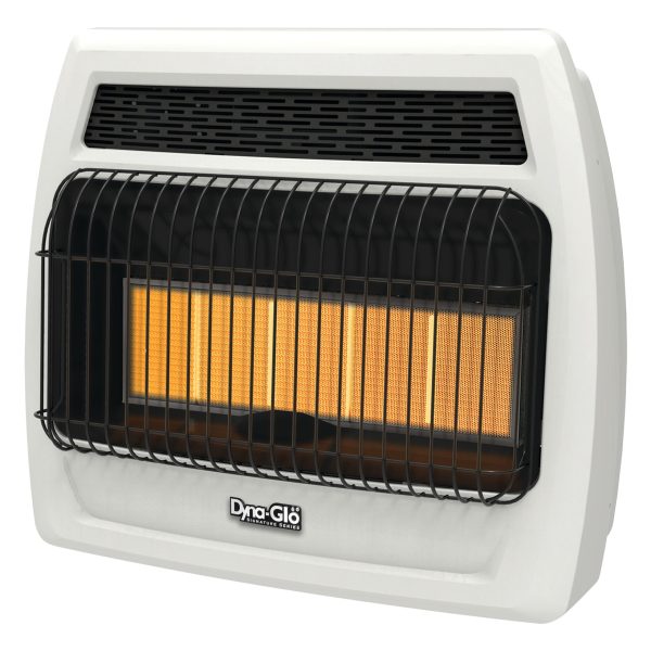 30,000 BTU Natural Gas Infrared Vent Free Thermostatic Wall Heater