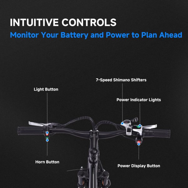 26 Inch Adult 3 Wheel Electric Tricycle with Basket, Fat Tires,7 Speeds,350W Powerful Motor, 36V 10Ah Removable Battery Dark Gray