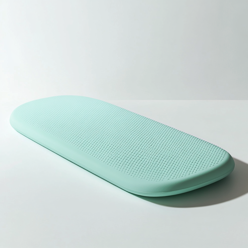 Bonyx Travel Swimming Kickboard - Slim & Lightweight for Vacation - Textured Non-Slip Surface - Mint Green - Portable Pool Accessory