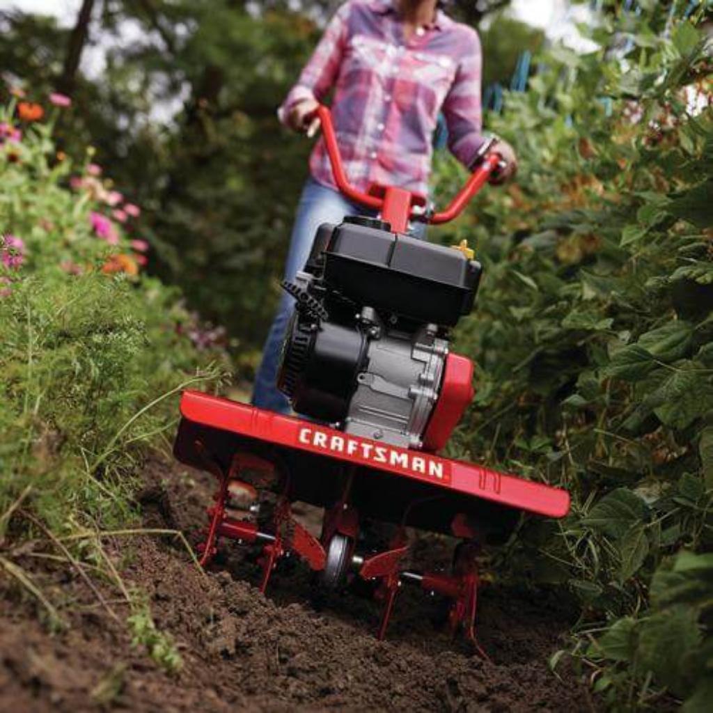 Scratch And Dent Craftsman Front Tine Garden Tiller